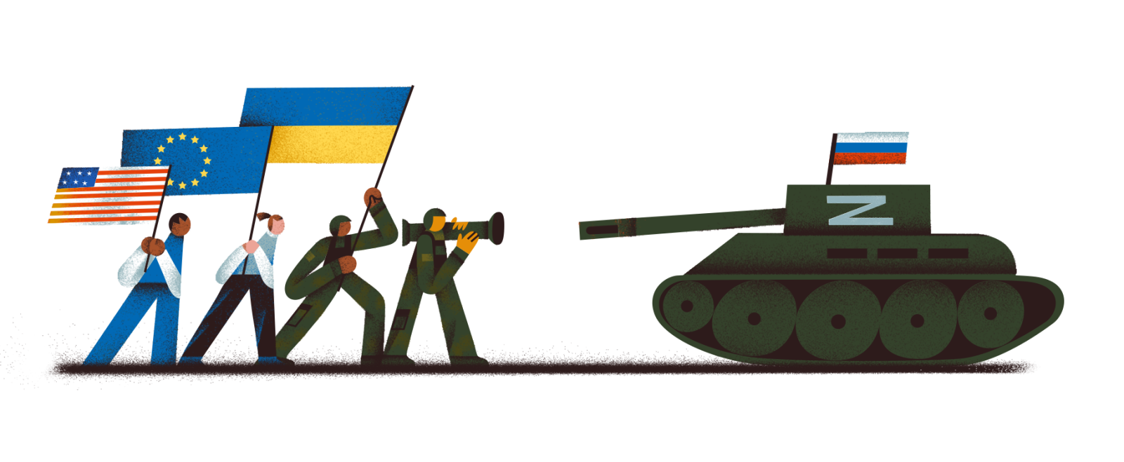 essay about russia and ukraine war brainly