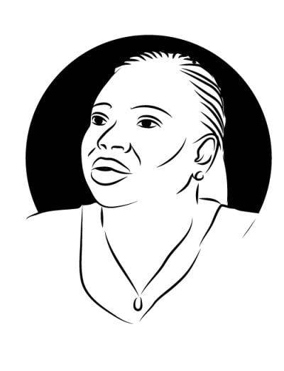 Illustration of Fatou Bensouda's headshot