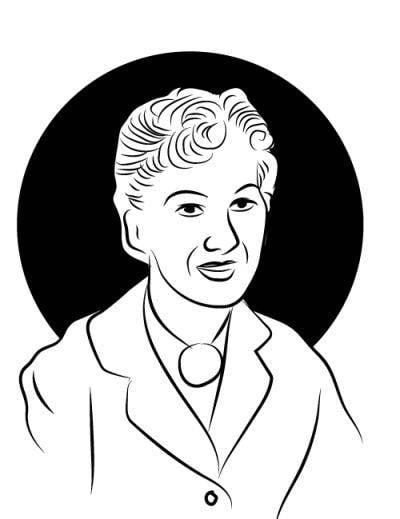 Illustration of Margaret-Anstee's headshot