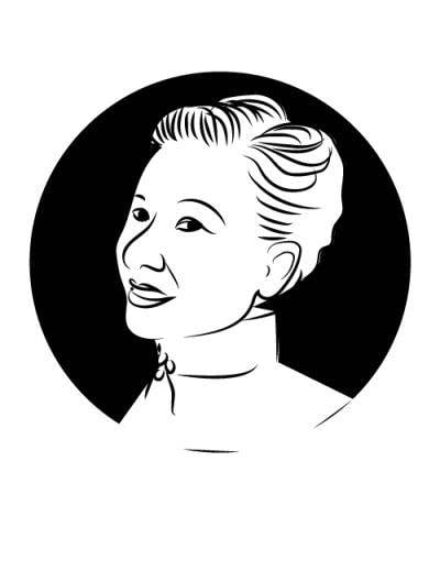 Illustration of Soong Mei-ling's headshot