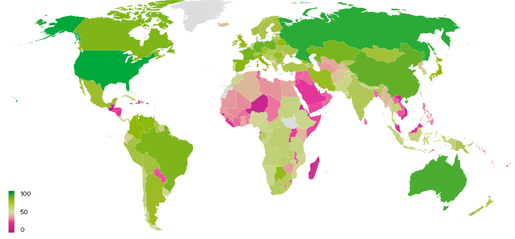 1:500 Scale Earth (Eurasia) Includes Africa and Australia